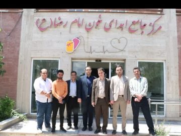 اهدای خون توسط کارکنان سازمان همیاری شهرداری‌های استان سمنان