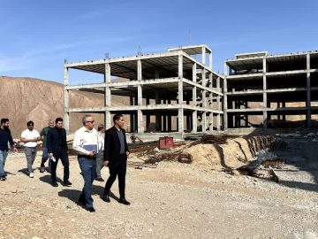 بازدید سرپرست سازمان از پروژه‌های ۶۲ واحدی کوهستان و ۵۵ هکتاری