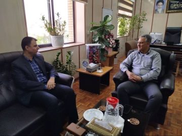 دیدار مدیرعامل سازمان با سرپرست معاونت توسعه مدیریت استانداری سمنان