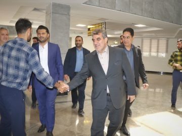 حضور استاندار سمنان در سازمان