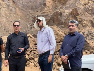بازدید سرپرست سازمان از معدن سنگ آهن «شیخاب»