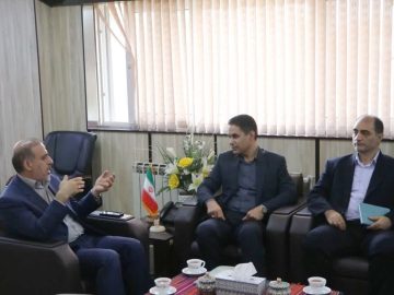 دیدار سرپرست سازمان همیاری شهرداری‌های استان با فرماندار شاهرود