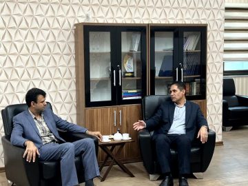 دیدار سرپرست سازمان با رئیس سازمان مدیریت و برنامه‌ریزی استان سمنان
