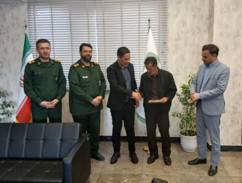 انتصاب فرمانده پایگاه بسیج شهید خالصی سازمان همیاری